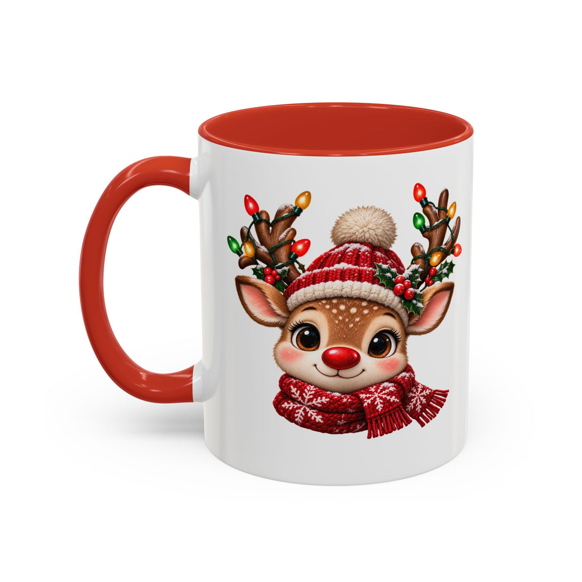 Twinkle Reindeer Christmas Mug