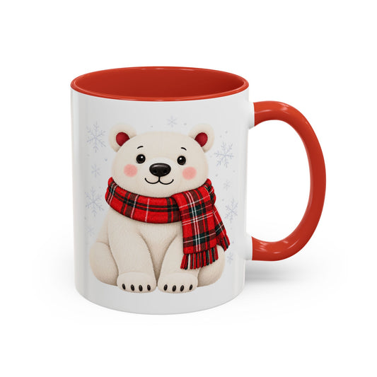 Polar Bear Christmas Mug