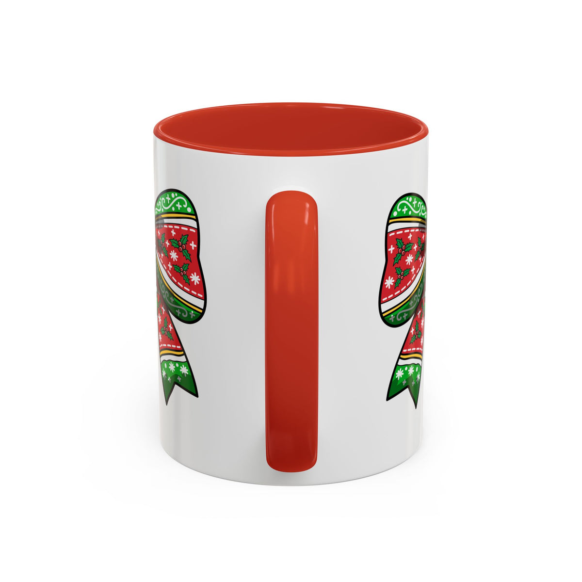 Merry Bow Christmas Mug