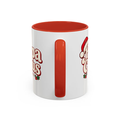 Papa Claus Vintage Christmas Mug