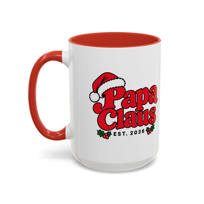 Papa Claus Est. 2026 Christmas Mug