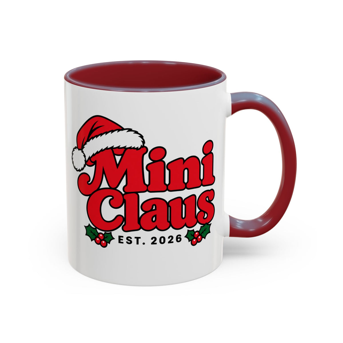 Mini Claus Est. 2026 Christmas Mug