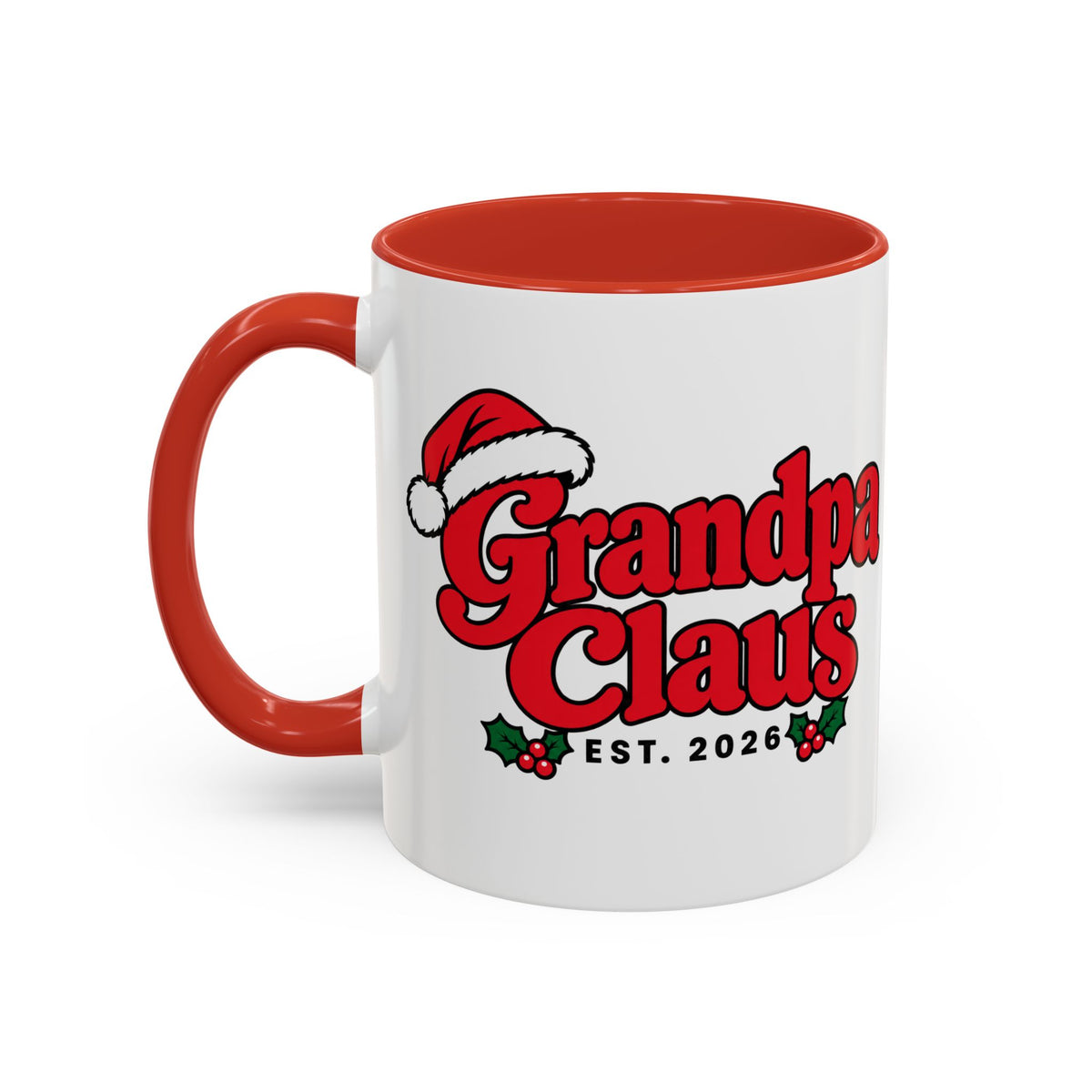 Grandpa Claus Est. 2026 Christmas Mug