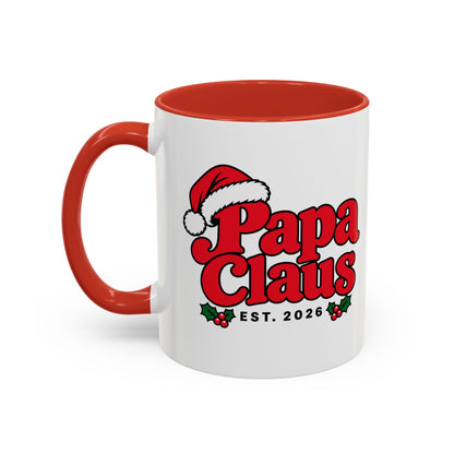 Papa Claus Est. 2026 Christmas Mug