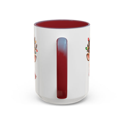 Twinkle Reindeer Christmas Mug