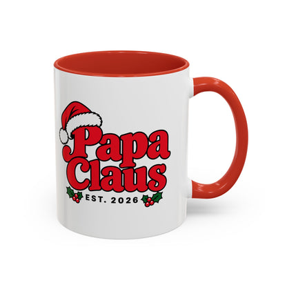 Papa Claus Est. 2026 Christmas Mug