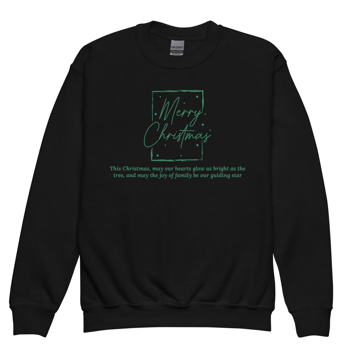 Black kids Merry Christmas family quote sweatshirt
